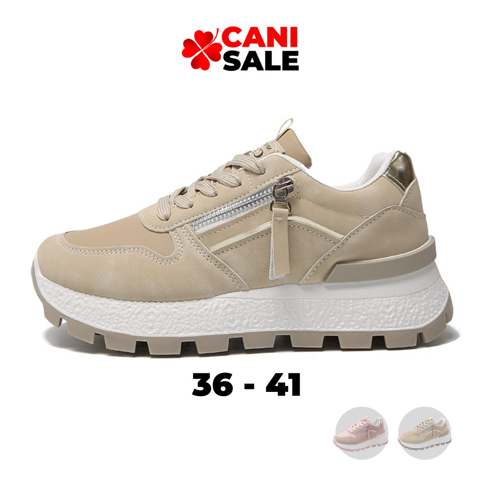 SANRIRINTOJAYASHOP Zora Sepatu Sneakers Wanita Casual Korean Shoes K9252