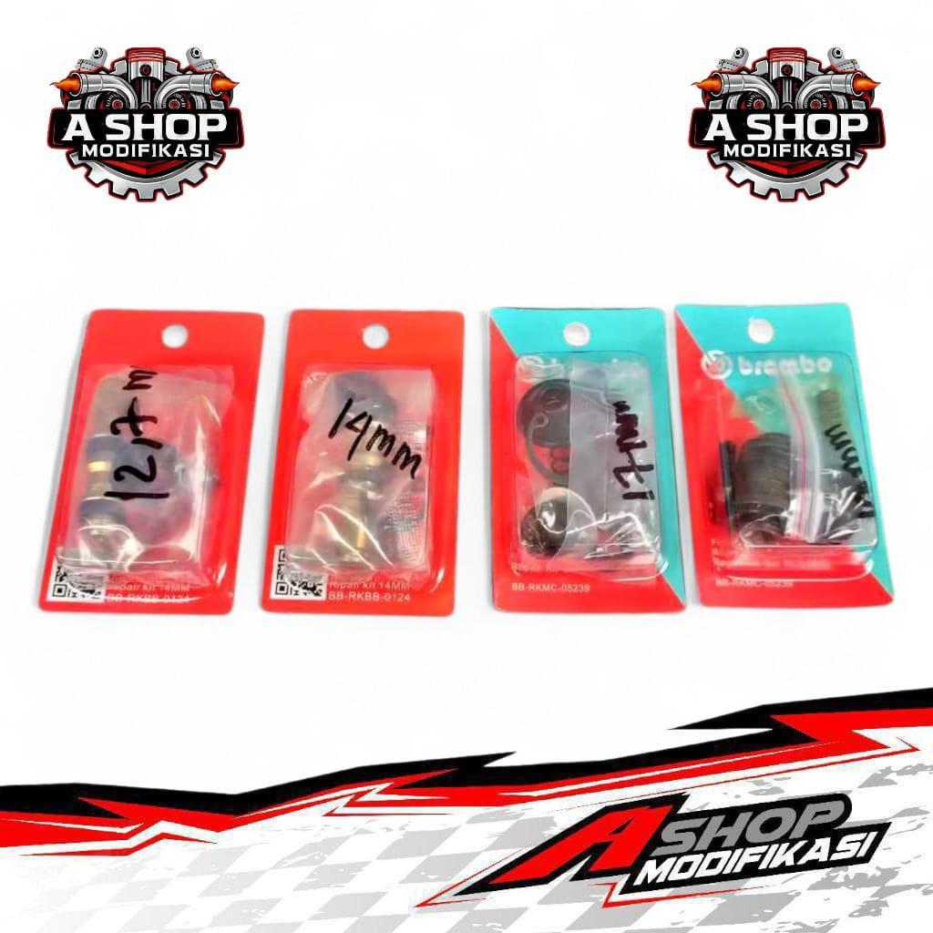 Repair Kit Master Rem RCB Sil Seal Master Rem RCB E2 14MM Master Rem Domin0 Bremb0 RCS 19 Foto Motor