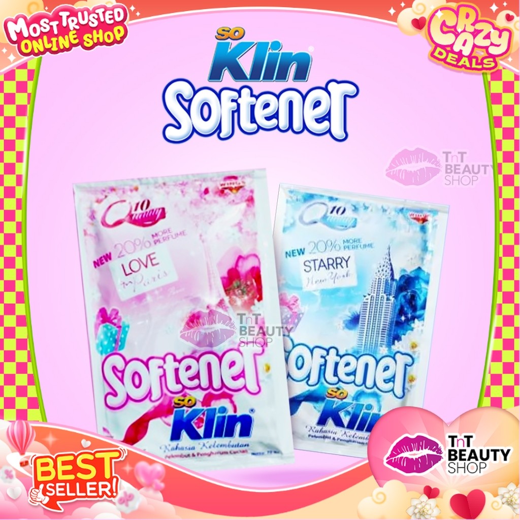 SoKlin Softener Sachet 65ml - So Klin - SACHET | TnT Beauty Shop