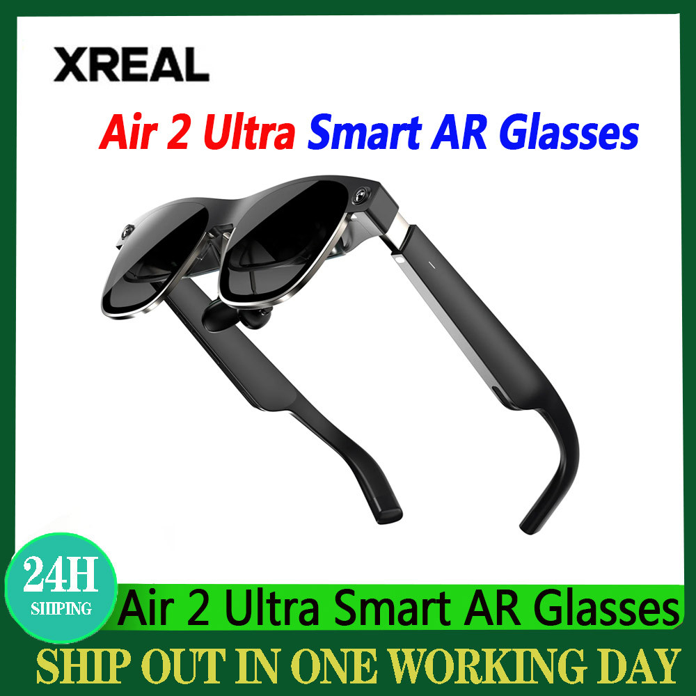 XREAL Air 2 Ultra/Xreal One/Xreal One Pro Smart AR Glasses 6 DoF 52° Fov 4K 3D HD 385'' Space Giant 