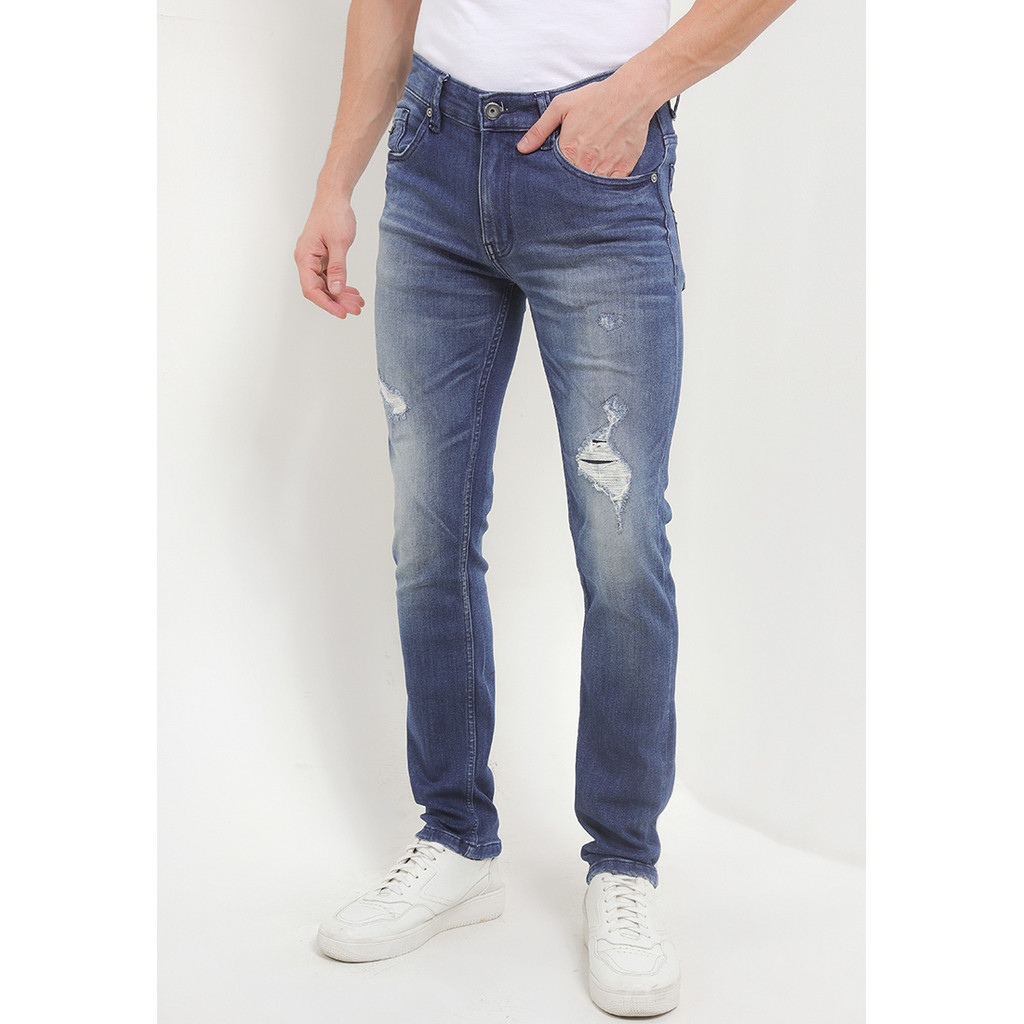 X EIGHT Kiki Jeans - Celana Jeans Skinny Pria