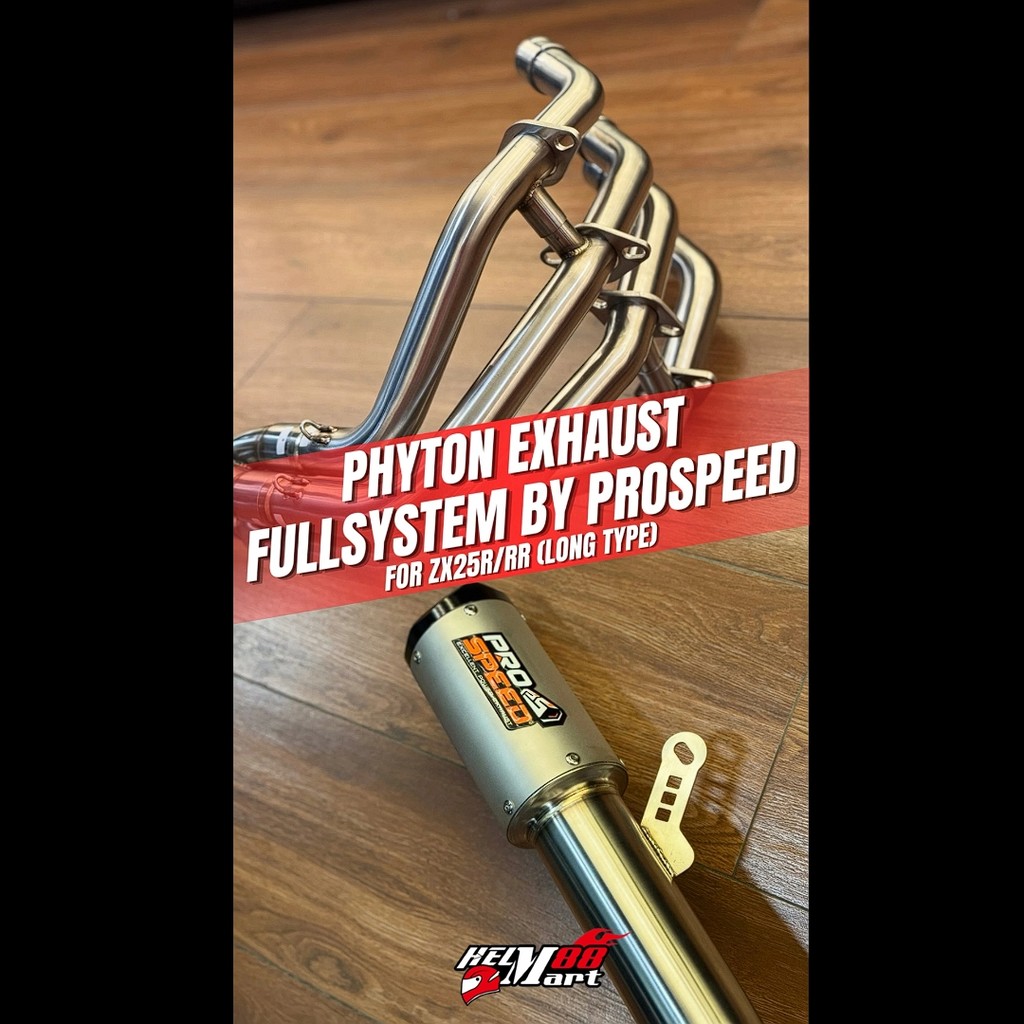 Knalpot Prospeed ZX25R Python Series  Exhaust Kawasaki ZX-25R