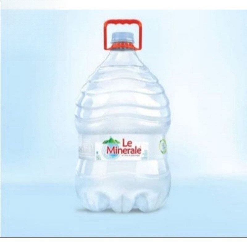 Le Minerale Galon 15L Original - Tutup Ulir Anti Bocor & Segel Resmi --