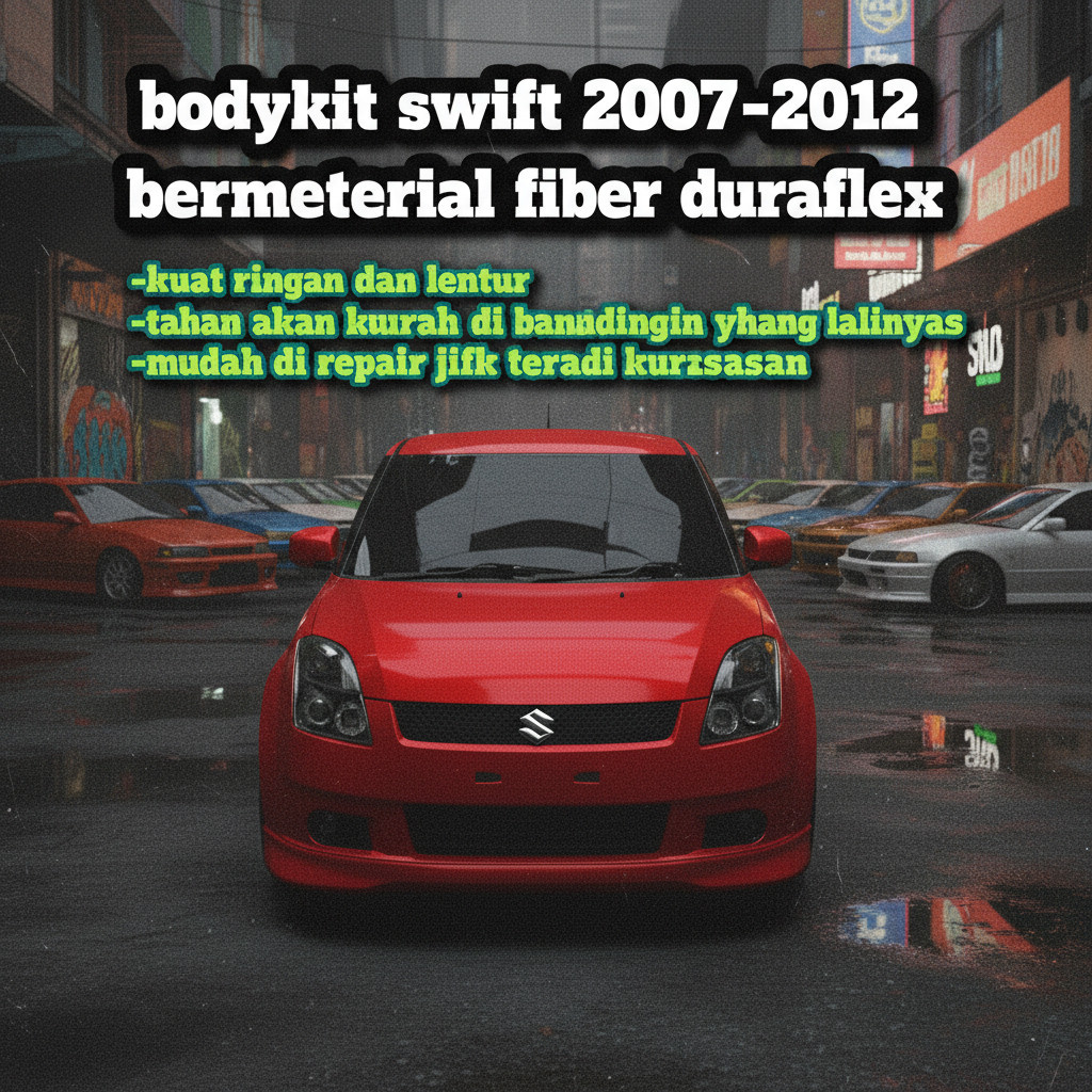 (Ready) BodyKit Suzuki Swift 2007-2012 bodykit swift old
