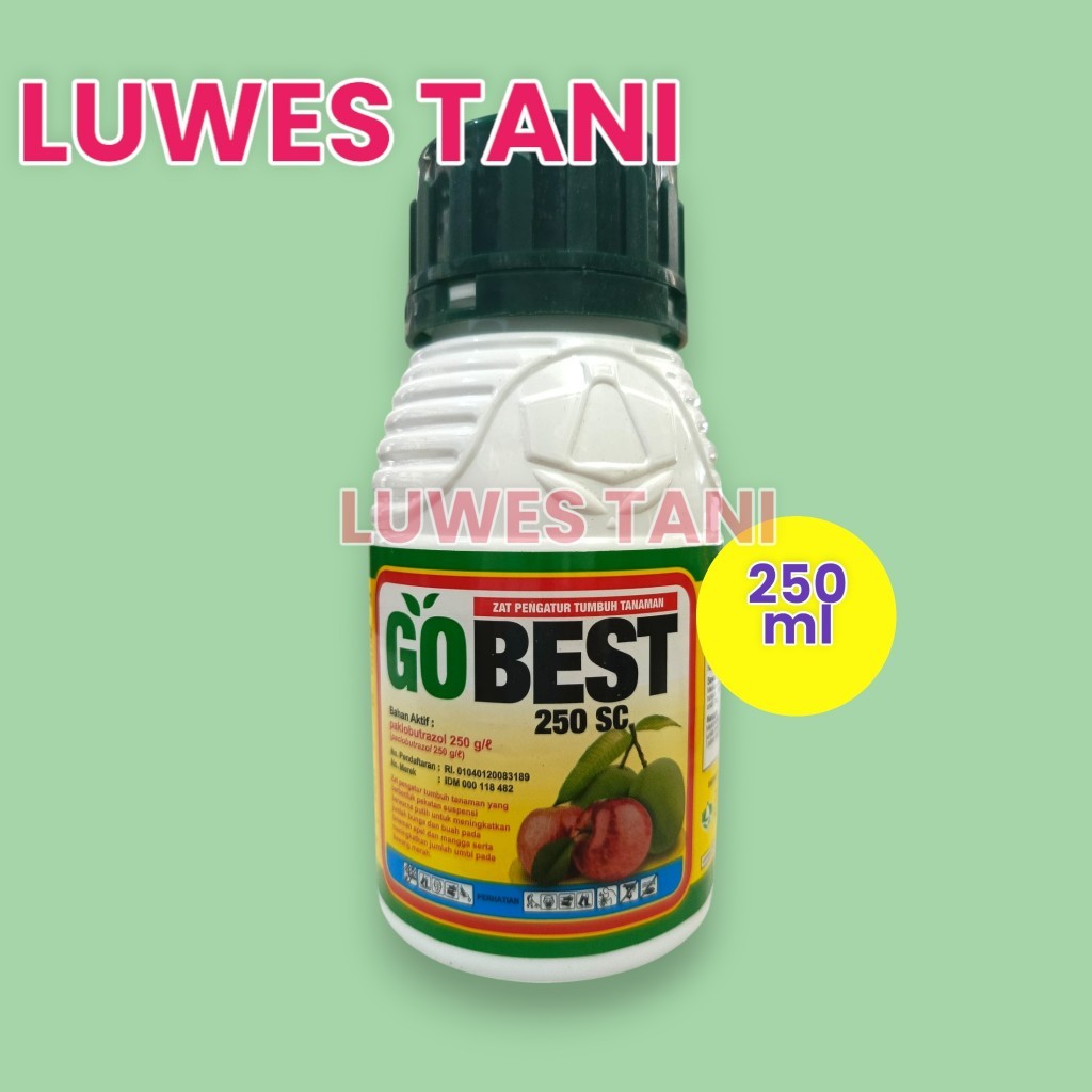 AMINAH77 GoBest 250 SC 250 ml (Paclobutrazol 250 g/l) zpt