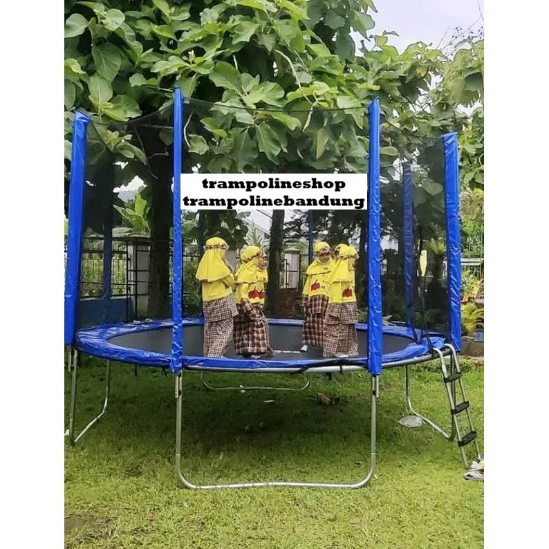 Trampolin Bulat 12 Feet Kualitas Premium Impor, Trampolin Murah Impor, Trampolin Anak, Trampolin Fit