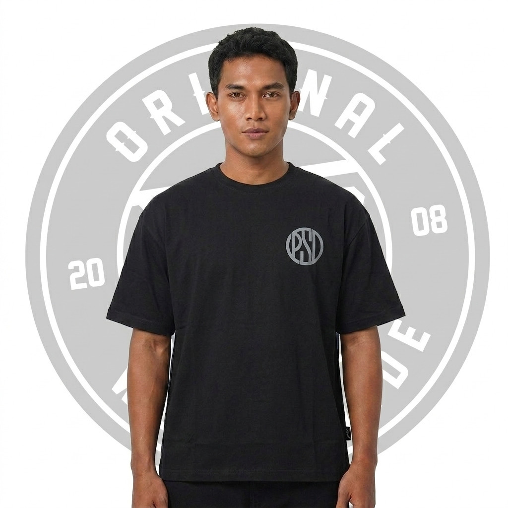 Peter Says Denim Tshirt - Round Black