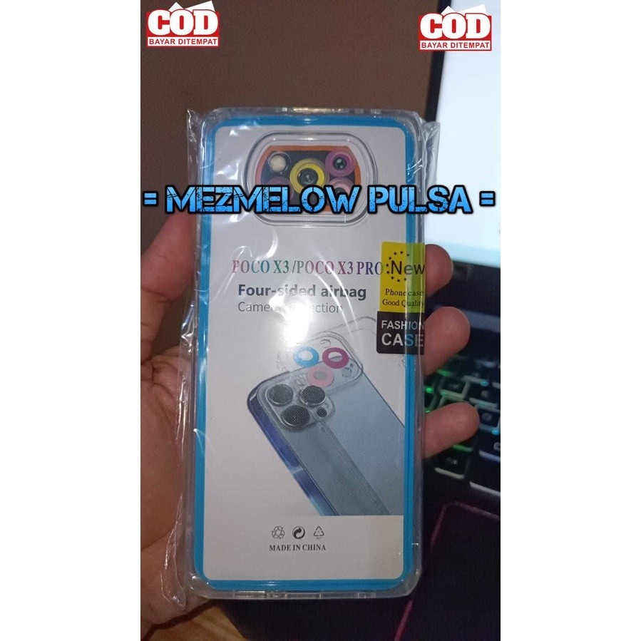 Softcase Silikon Transparant Casing Caseng XIAOMI POCO X3 NFC / POCO X3 PRO - Gambar 3