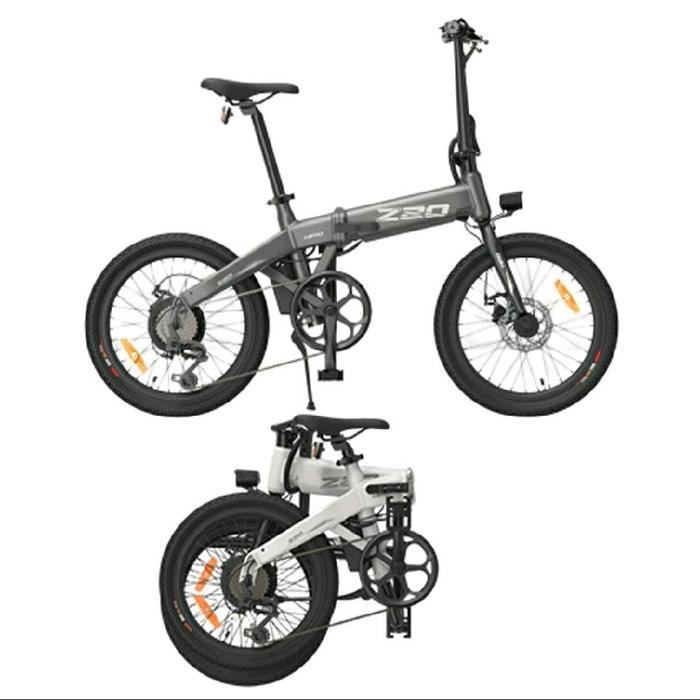 Xiaomi HIMO Z20 Sepeda Listrik Lipat Folding Bike Moped 250W 80KM - Z20
