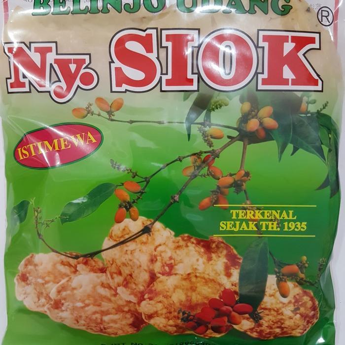 Emping Belinjo Udang Ny. Siok Istimewa 200Gr Terlaris
