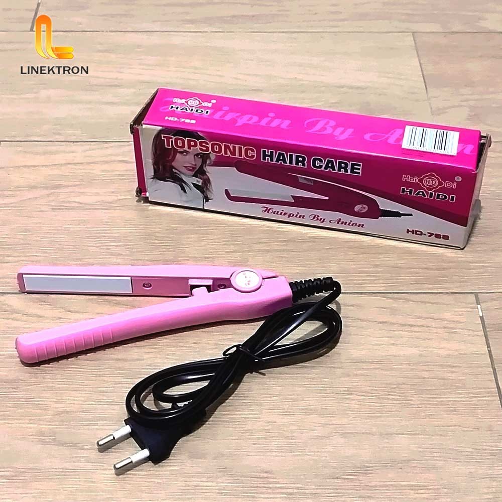 CATOKAN MINI PELURUS RAMBUT / ALAT IRON STRAIGHT LURUS REBONDING / CATOK MINI MELURUSKAN RAMBUT