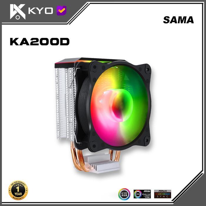 KYO SAMA KA200D CPU COOLER RGB Fan Processor HSF Cooler RGB