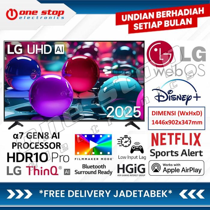 PROMO BIG SALE LG 65UA7350PSB / 65UA7350 / UA7530 4K UHD AI Smart TV 65 Inch