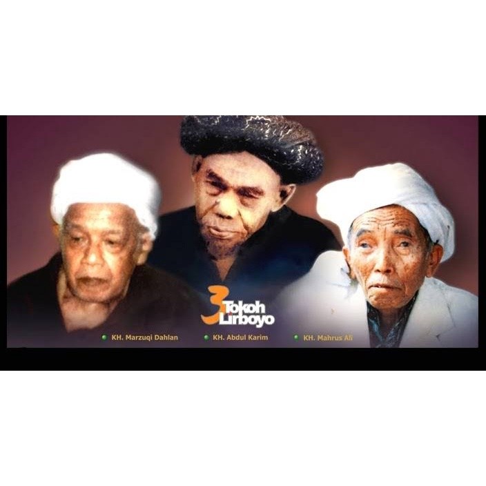 Hiasan dinding murah lukisan cetak murah gambar Masyayikh Lirboyo