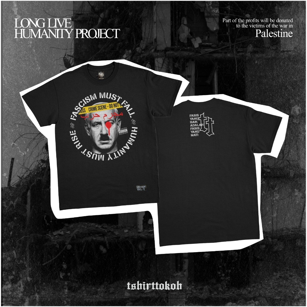 Tshirttokoh - Kaos Fasis yang Baik Adalah Fasis yang Mati