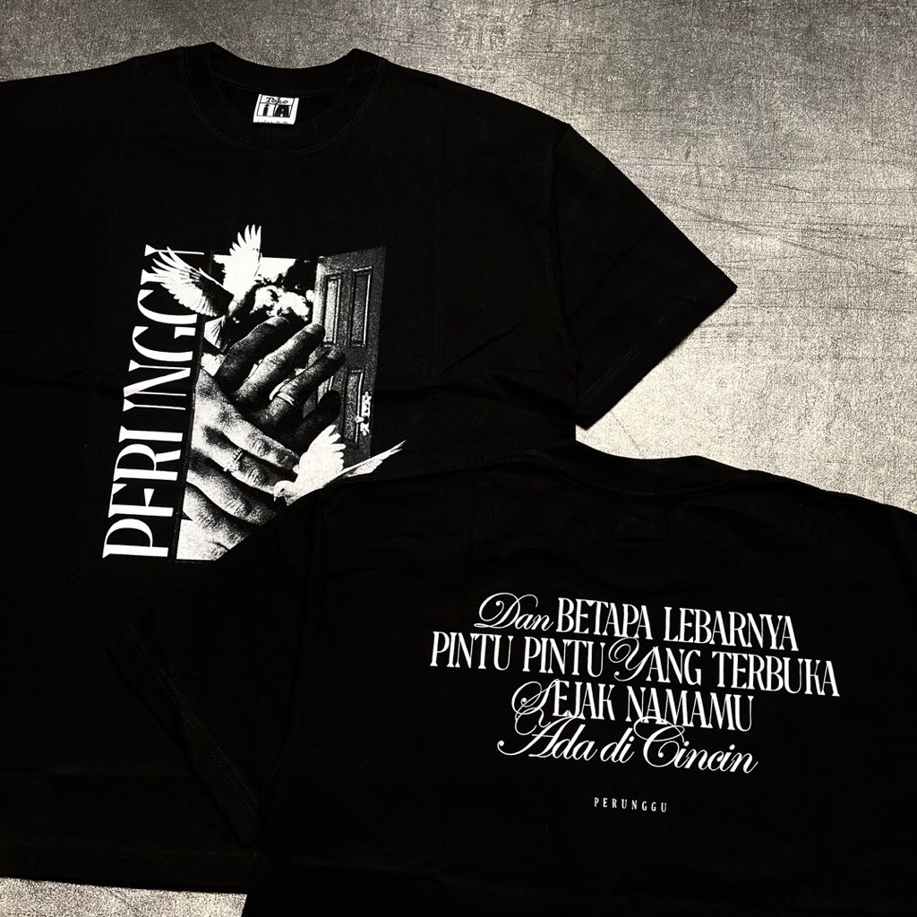 Tshirt PERUNGGU - BERHASIL Official Merchandise Kaos Pria