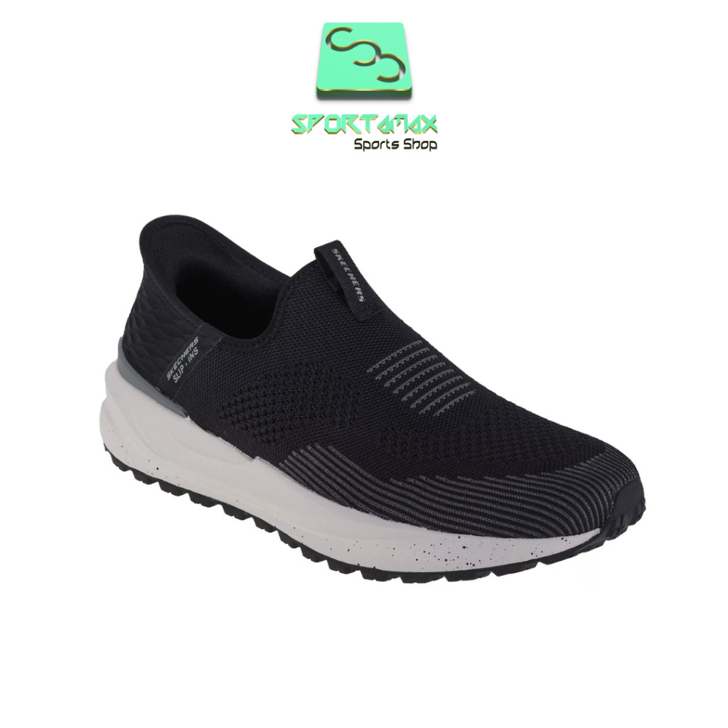 SEPATU ORIGINAL DISCOUNT MURAH SKECHERS BOGDIN ARLETT SLIP IN [210636/blk]