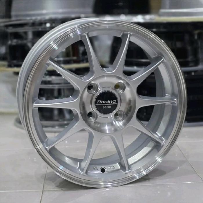 velg enkei tarmac ring 15 pcd 4x100 lebar 6,5 velg racing r15 untuk velg suzuki fronx mobil brio jaz