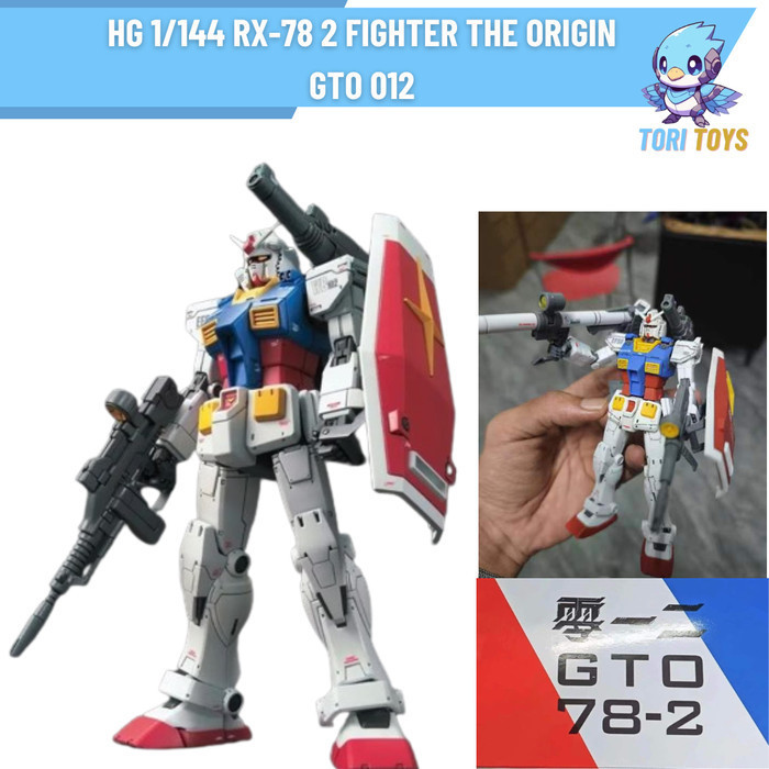 SUMERKAN HG 1/144 RX 78 2 Fighter The Origin GTO 012 rx-78
