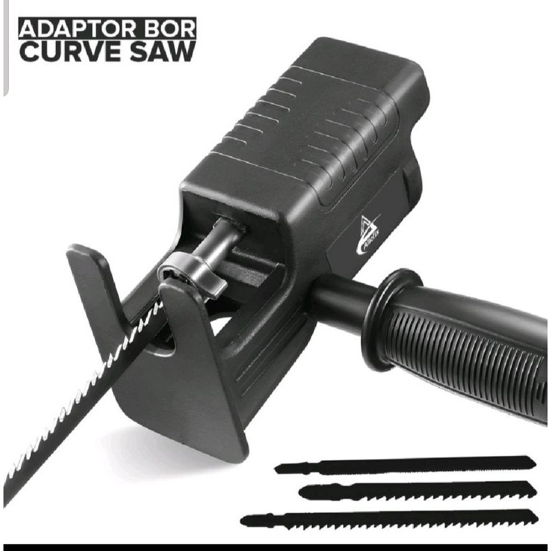 Adaptor Bor ke gergaji curve saw