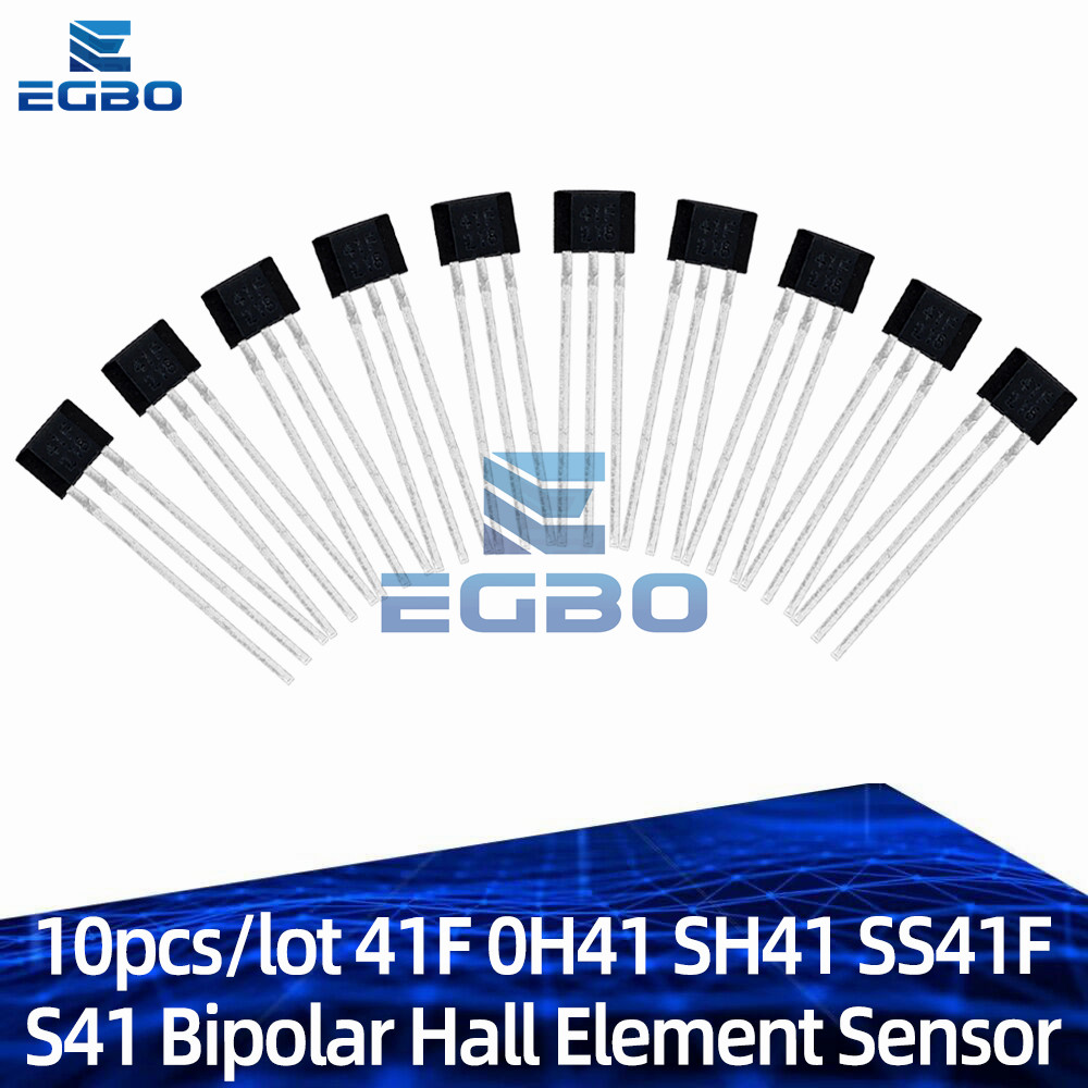 10~100PCS 41F 0H41 SH41 SS41F S41 Bipolar Hall Element Sensor Motor Electric Car Motor Hall Sensor