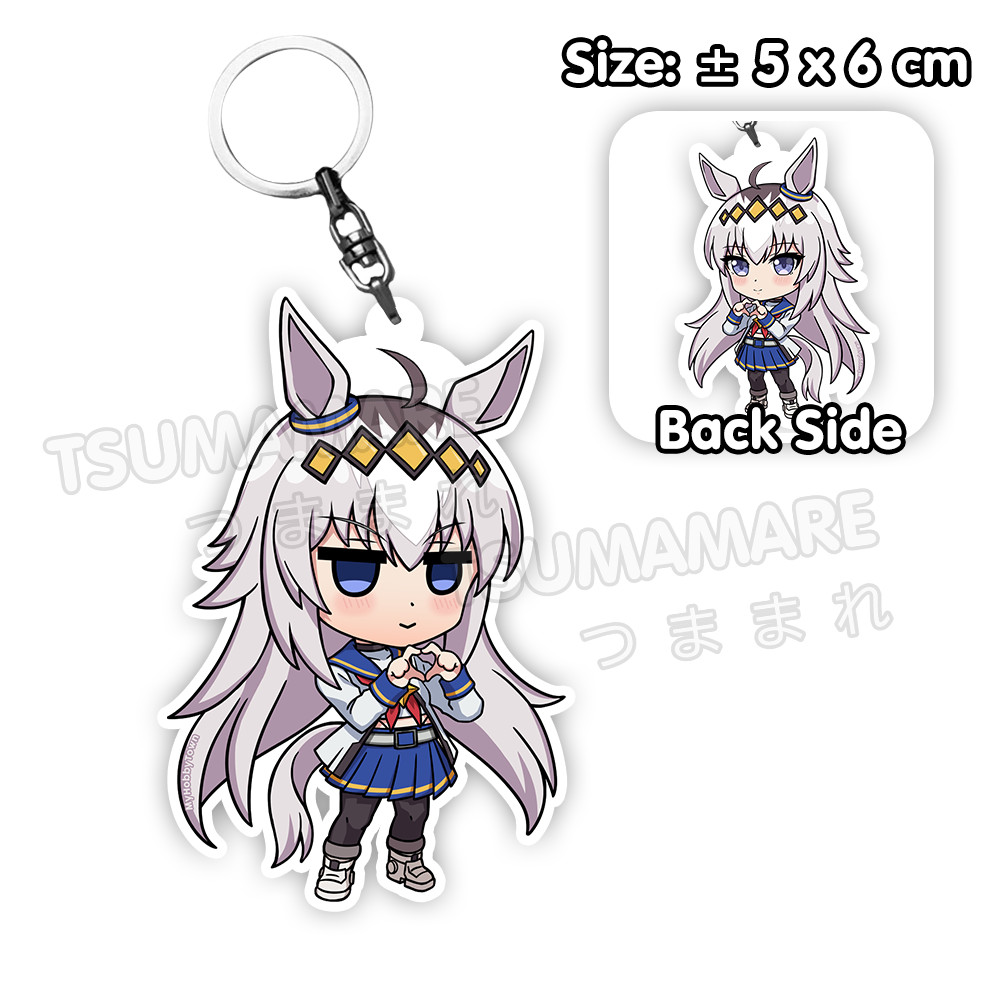 Gantungan Kunci Acrylic Anime Uma Musume Oguri Cap