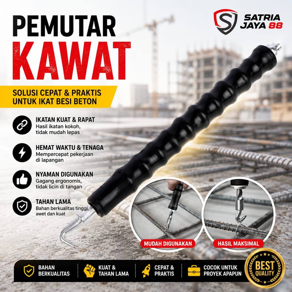 Alat Pengikat Bendrat Kawat Beton