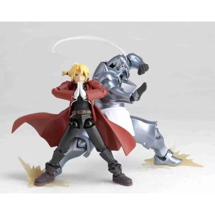 Anime Fullmetal Alemist Edward Elric Alphonse REVOLTE YAMAGUI Articulated Action Figure Model Toys