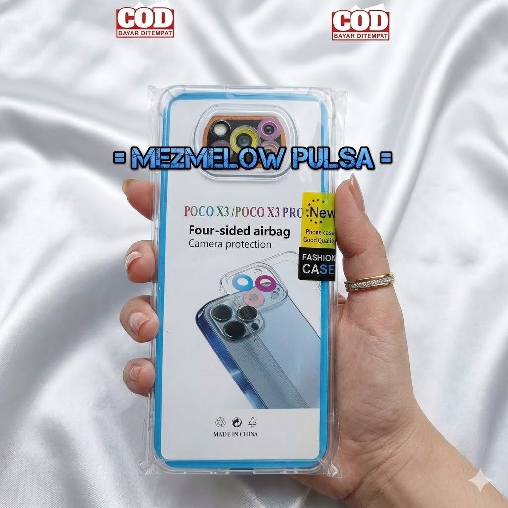 Softcase Silikon Transparant Casing Caseng XIAOMI POCO X3 NFC / POCO X3 PRO - Gambar 2