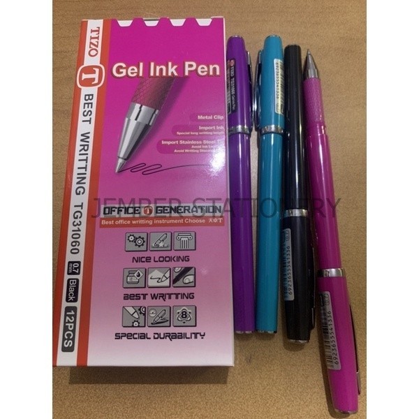 (12pcs) Pulpen Tizo TG31060 0.7mm