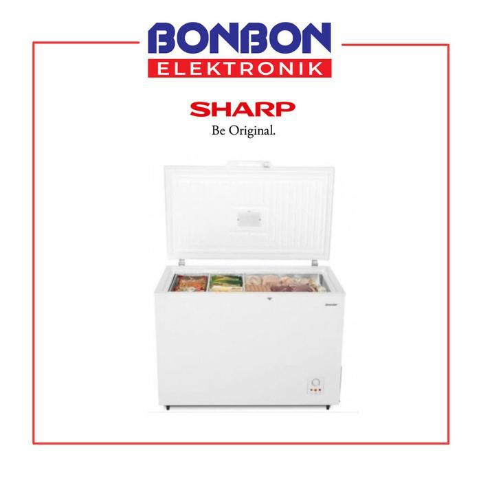 MEGA SALE Sharp Chest Freezer 300L FRV-310X / FRV310X / FRV 310 X