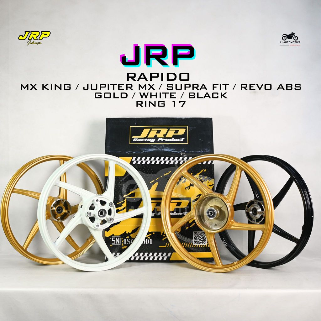 Velg JRP Rapido Jupiter MX MX King Revo ABS Fit New Ring 17