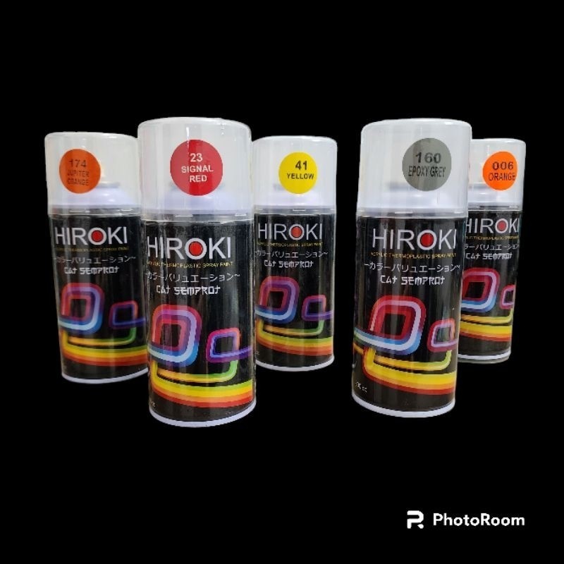 SHOGUNZ HIROKI Cat Semprot Hiroki Warna Standar