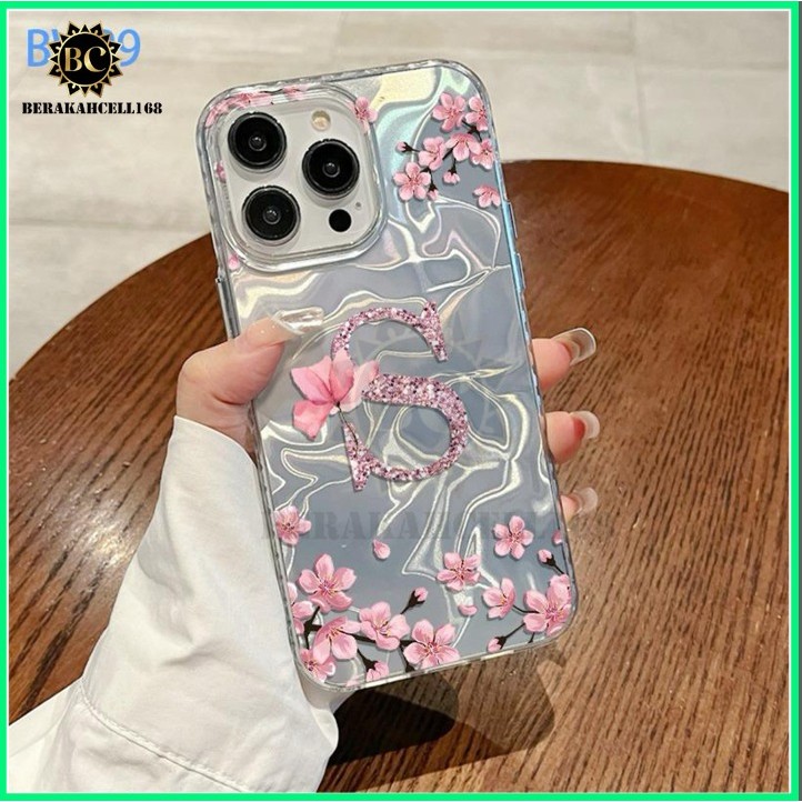 CASE LUXURY CHERRY BLOSSEM FOR TECNO SPARK GO 2023 TECNO SPARK 20 NFC TECNO SPARK 20C TECNO SPARK 20