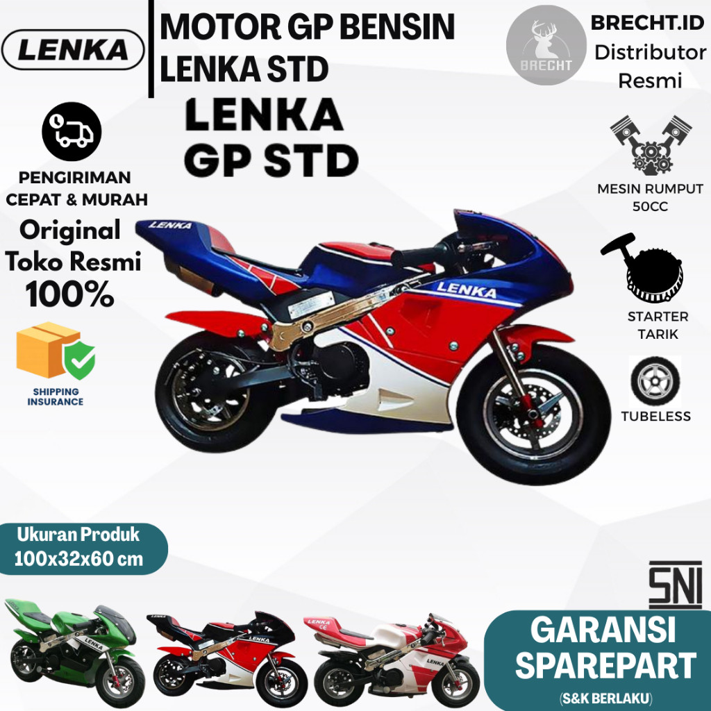 Motor Bensin Mini Lenka GP TYPE STD READY STOCK LENKA STD GP Bensin