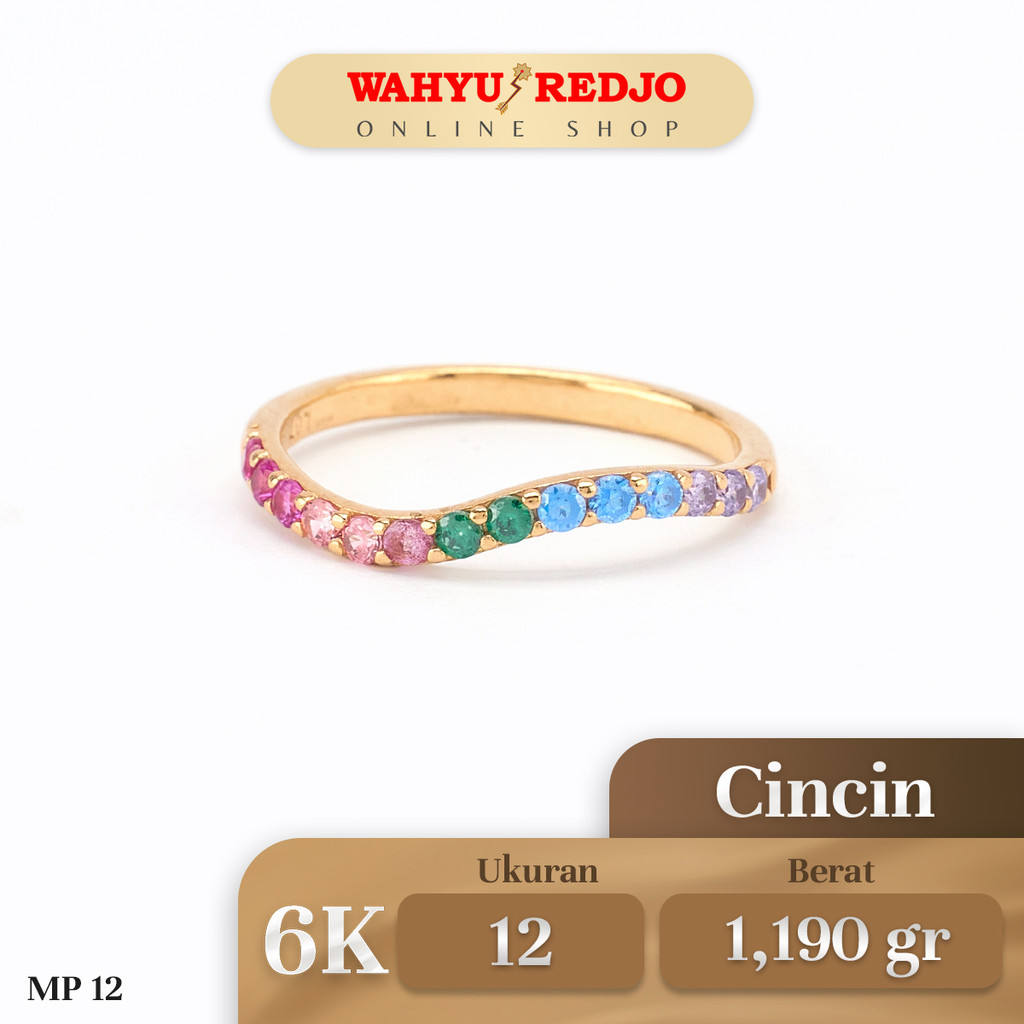 Cincin Emas Kadar 6K Wahyu Redjo CC-6K-29870152