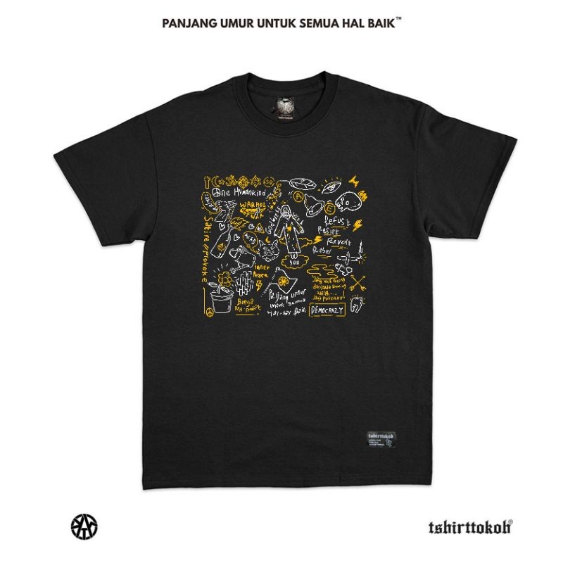 Tshirttokoh - Kaos Art Doodle