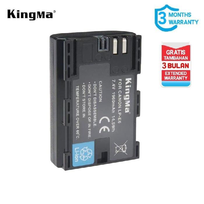 KINGMA Battery for Canon LP-E6
