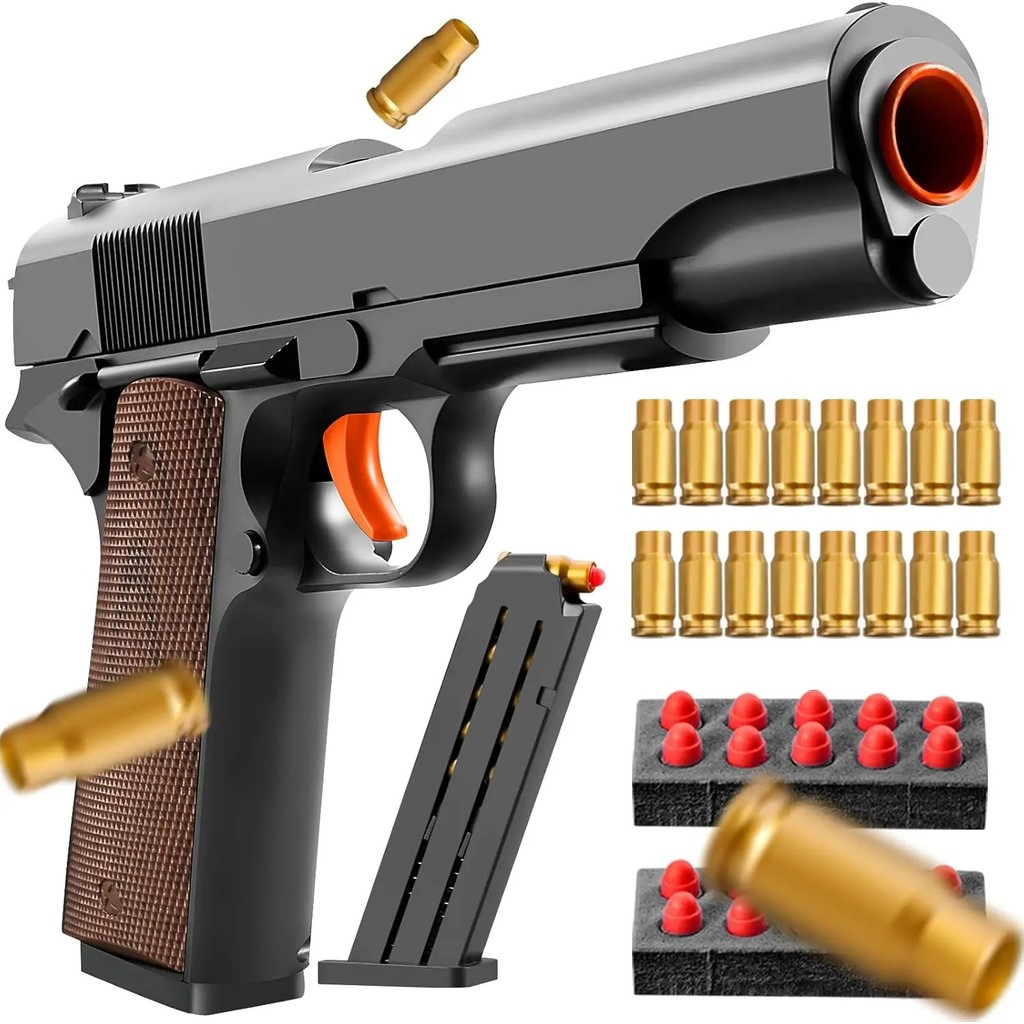 Toys Gun 1911 Shell Ejection Air Soft Darts Bullets Handgun Airsoft Pistol Outdoor Sports Shooting G