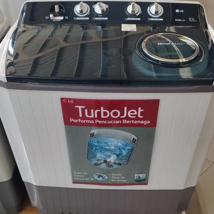 mesin cuci lg 16kg 2 tabung