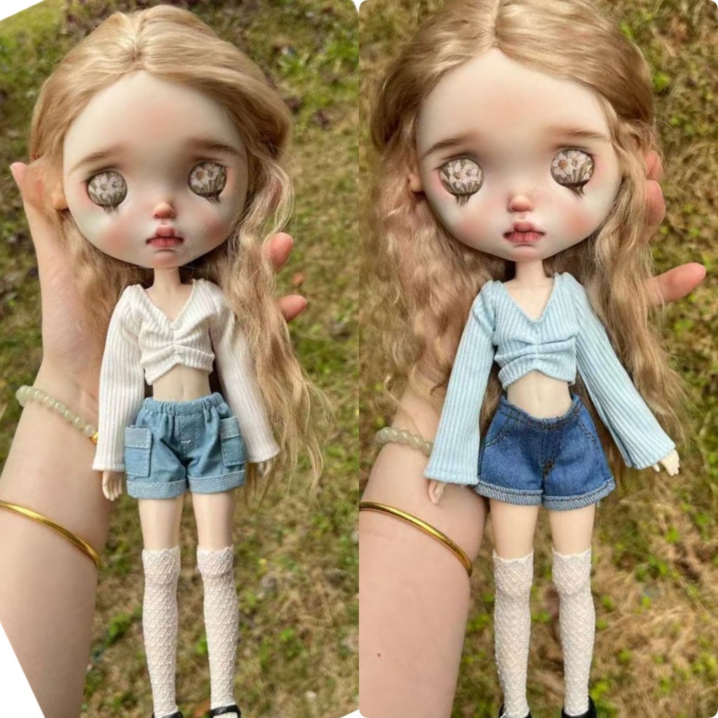 Fashion 1/6 Blythe Doll Clothes Replace Clothes Blythe Doll Outfit  Accessories