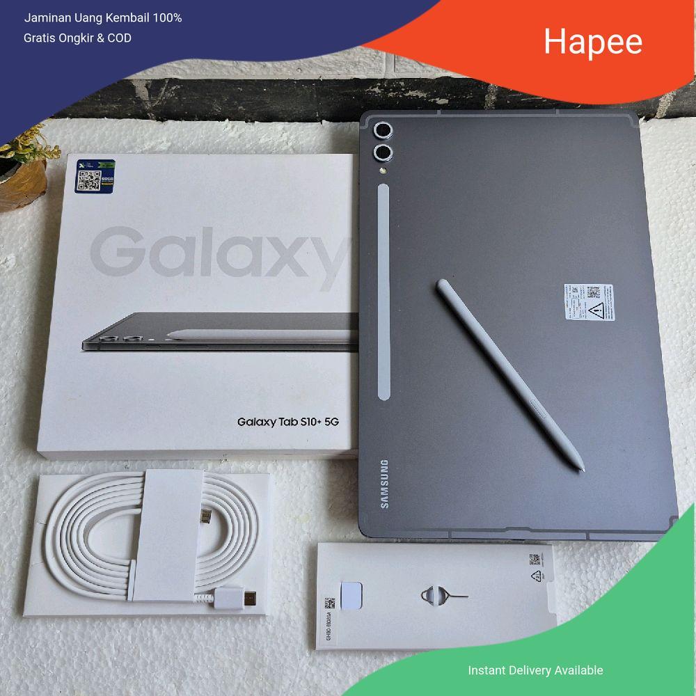 SAMSUNG TAB S10+ Plus 5G 12/256GB Sein Resmi Indonesia (Second terawat preloved)