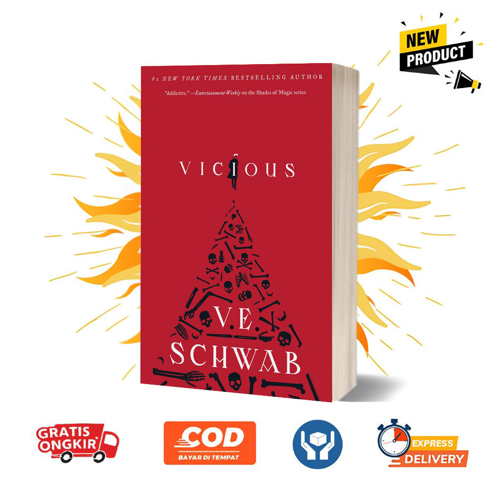Vicious by V. E. Schwab (English)