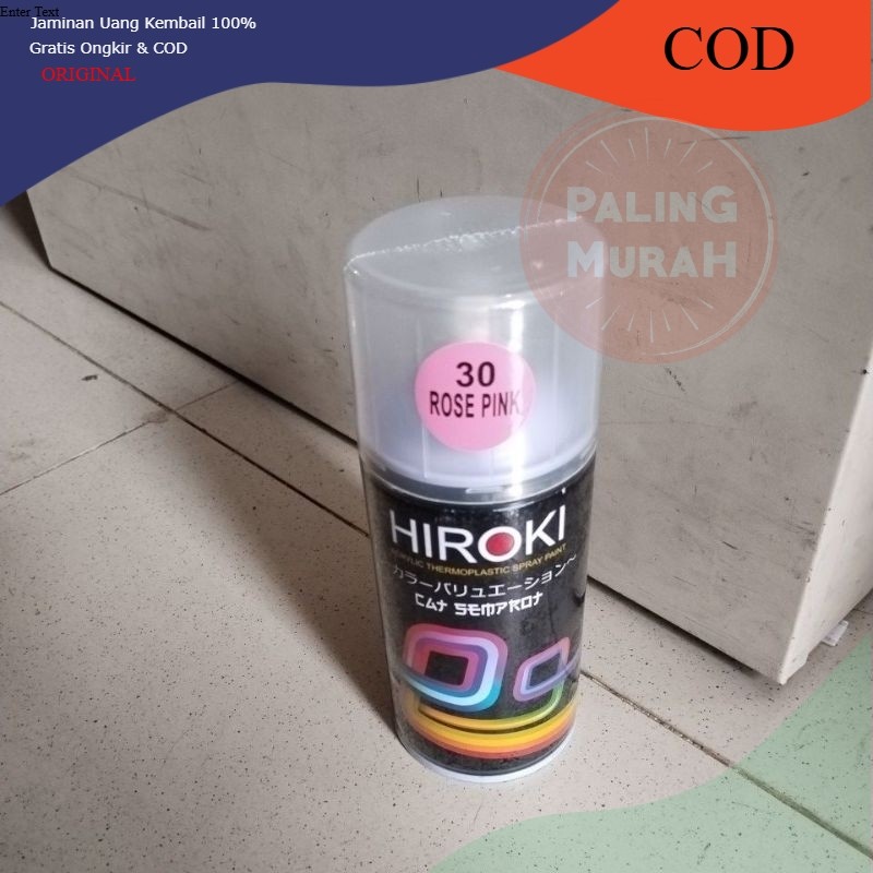 Cat Semprot HIROKI CAT SEMPROT HIROKI PILOX HIROKI ROSE PINK ISI 300 CC