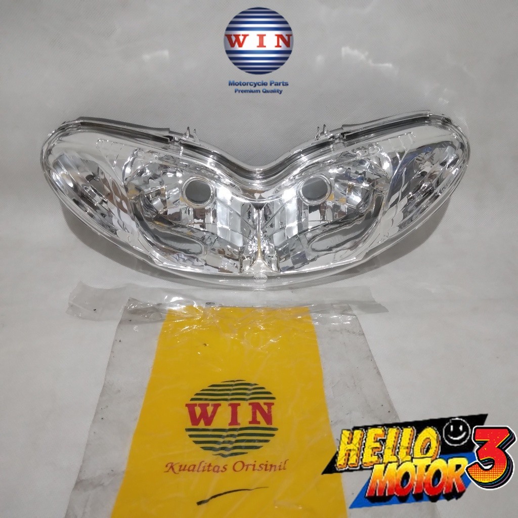 Lampu Depan Jupiter Lama 2000 2001 2002 / Jupiter Z 2003 2004 2005 WIN | reflektor headlamp motor ka