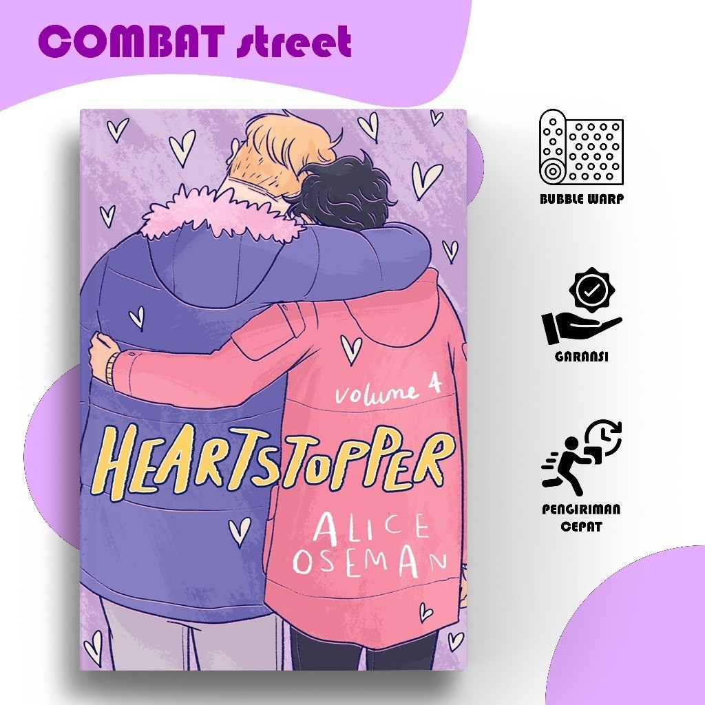 Heartstopper, Volume Four (Heartstopper, #4) by Alice Oseman (English)