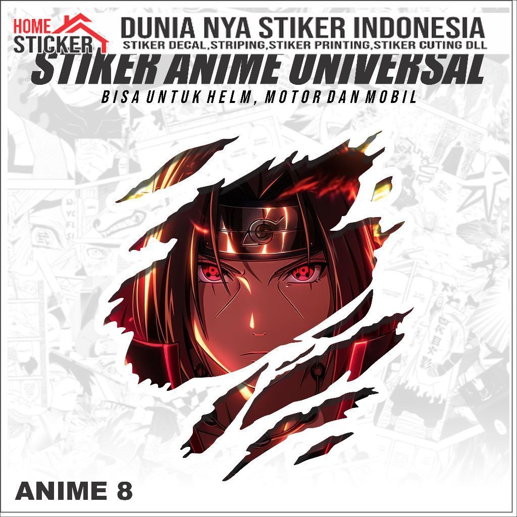 Sticker Anime Universal-sticker Anime Viral-sticker Vinyl