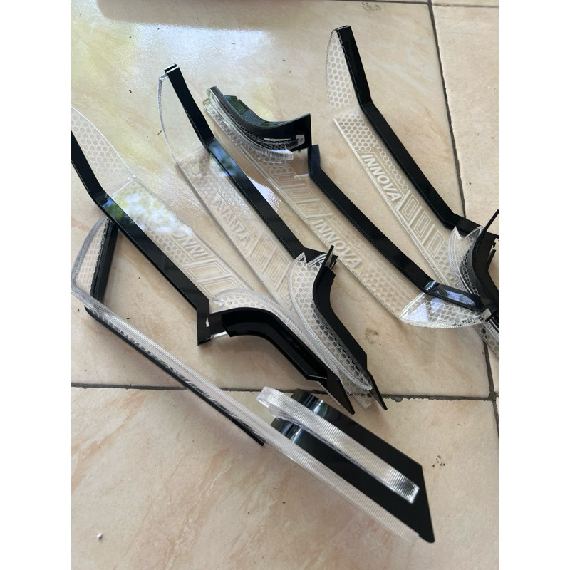 Garasi Biled Alis Rgb 2 Palang Slim Frame L Avanza Xenia 2012-2015 Aksesori Headlamp Custom