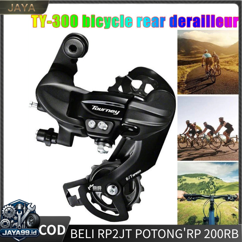 RD Shimano Tourney 6 7 8 Speed TX35 Rear TY300 Model 18 21 24 spd derailleur Sepeda gunung xc Lipat 