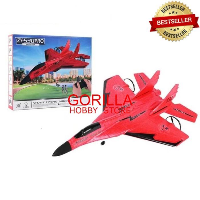 mainan remote control pesawat rc ZHIYANG ZY-530 ZY530 PRO EPP foam - Merah by Urbanite store